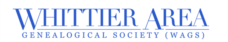 Whittier Area Genealogical Society